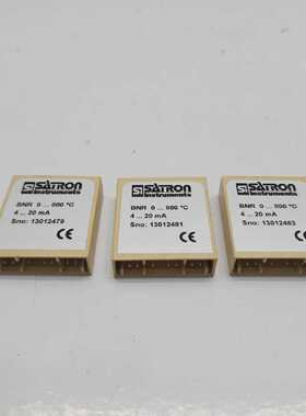 SATRON INSTRUMENTS BNR 0...800C Temperature Converter  3 Pac