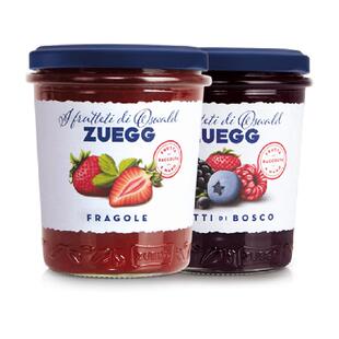 德国进口嘉丽ZUEGG草莓森林浆果果酱果肉烘焙原料早餐涂抹面包酱