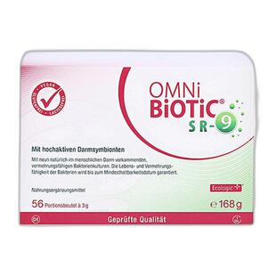 欧洲直邮OmniBiotic欧敏力情绪益生菌缓解烦躁睡浅腹胀道菌群56包