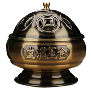 特大号仿古12时24小时檀香盘香炉供佛家用熏香炉防火蚊香炉居室