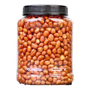 油炸花生米罐装500g红皮花生咸味香酥油炸花生米下酒菜零食小吃