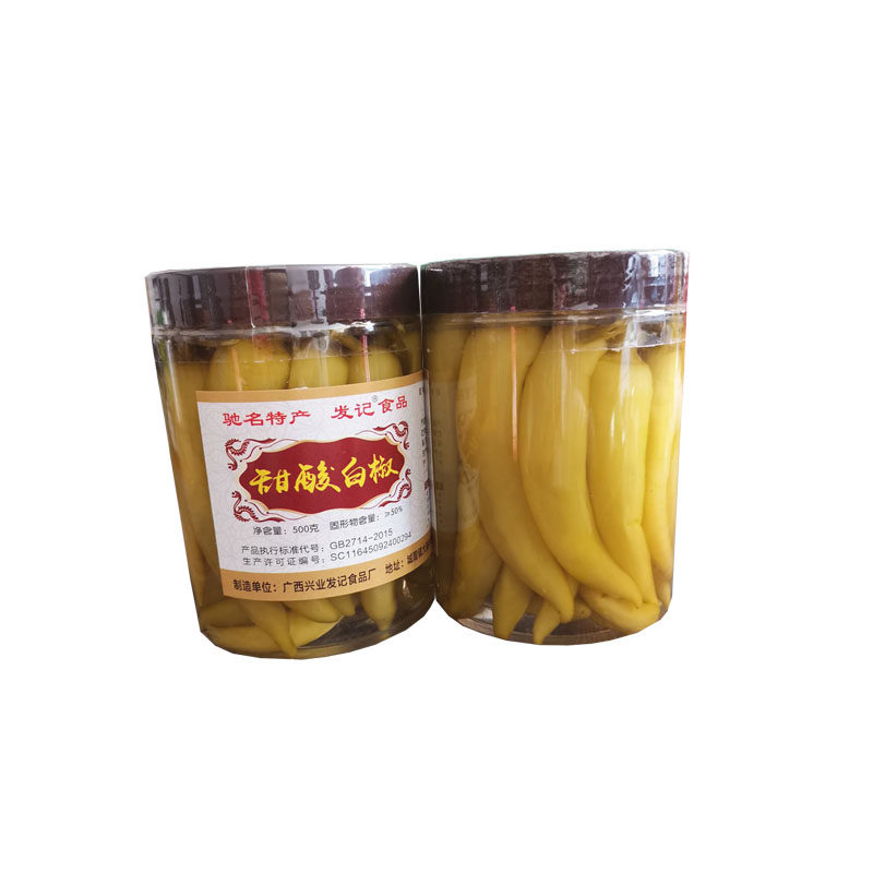 城隍发记酸甜白椒小吃
