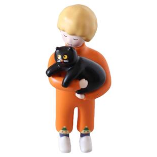 幸会潮玩 CBB-抱猫万圣节公仔潮玩手办可爱摆件收藏创意玩具礼物