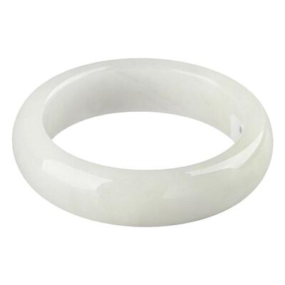 五花八门新疆和田玉手镯女玉镯子羊脂白玉手镯天然正品12903