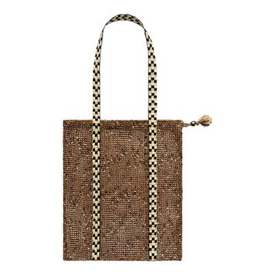 Dare买手店 SoftServe黑白棕美味威化抽绳网兜包包夏天手提单肩包