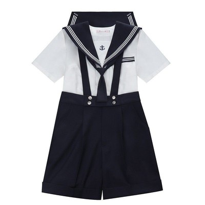 【蔚蓝誓约】校供感背带裤套装