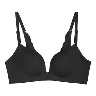 【2件9折】雅致内衣蕾丝性感美背无钢圈内衣女收副乳聚拢文胸罩女