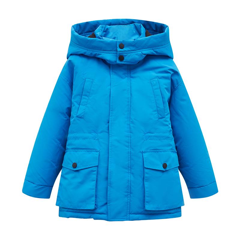 ibaby/英倫寶貝羽絨服鵝絨男女寶寶兒童拜年服冬季保暖新年外套