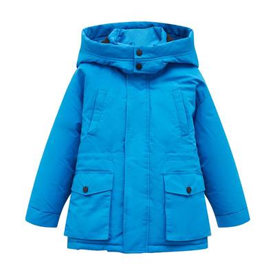 ibaby男女童羽白鹅绒服保暖加厚