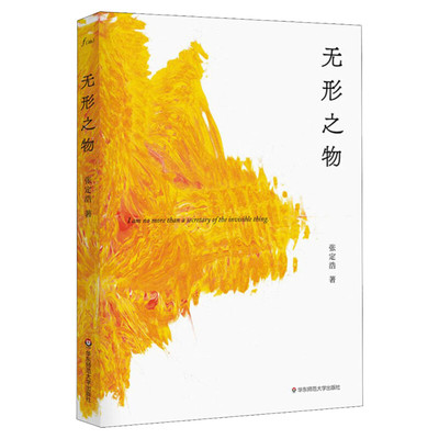 无形之物张定浩 著文学中国现当代文学华东师范大学出版社新华文轩旗舰店正版书籍