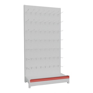 永固洞洞板货架置物架子壳挂钩渔具展示架玩具小饰品袜子五金工具