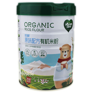 优亲有机钙铁锌400g装米粉