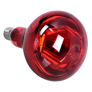 275W红外线理疗灯泡取暖100W美容院烤灯灯泡150w家用神灯电烤灯泡