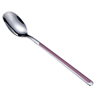 韩国进口长柄拌饭勺304不锈钢勺子成人学生吃饭喝汤方头调羹汤匙