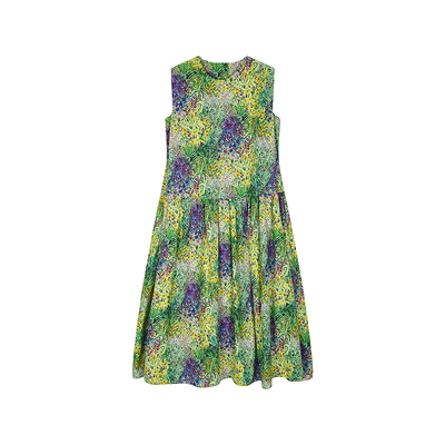 【商场同款】JNBY/江南布衣25秋新品连衣裙无袖直筒棉质5P7G15420