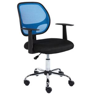 舒适简约透气网布电脑椅书房久坐靠背工作办公椅可调升降旋转椅子