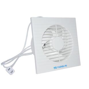 排气扇卫生间换气扇墙壁式浴室厨房抽风机排风扇强力圆形家用静音