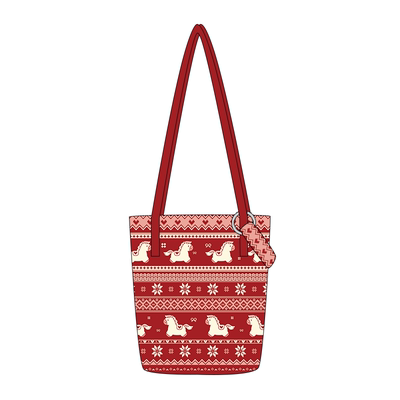 尼睿费尔岛小马红色水桶包