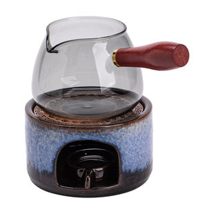 恬静中式温茶炉小火炉围炉煮茶炉烘茶炉蜡烛煮茶加热底座保温暖茶