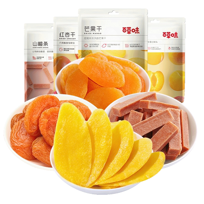 休闲水果干大礼包百草味