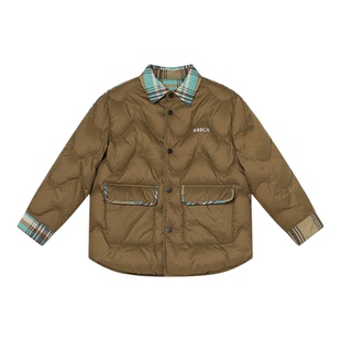 【双面穿】RBIGX瑞比克童装冬季新款潮流休闲轻薄款男童羽绒服