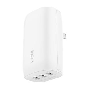 Belkin贝尔金67W快充头PD3.1充电器三口PPS适用华为苹果安卓