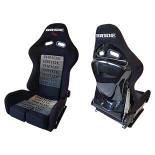 现货BRIDE汽车座椅改装带滑轨玻璃钢赛车座椅 模拟器VR可调桶椅