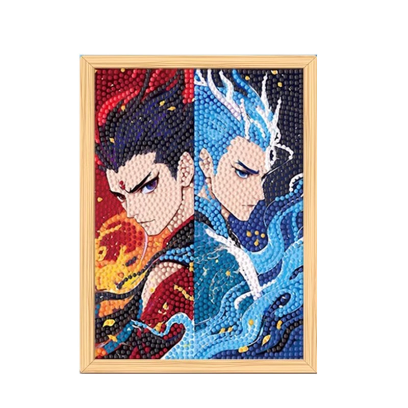 圣诞平安夜礼物手工玩具钻石画