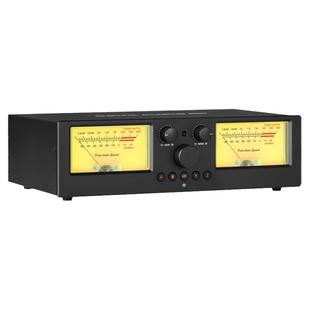 多客VU3 pro二进二出功放/音箱切换器音响喇叭分配器复古VU电平表