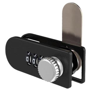 抽屉密码锁办公桌文件柜子单开柜门转盘三联鞋柜转舌信箱家用安全