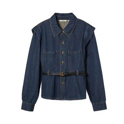 VIEA.ING薇迎商场同款牛仔衬衫