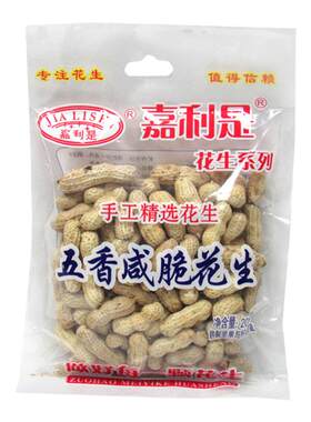 嘉士利蒜香味白玉咸干花生
