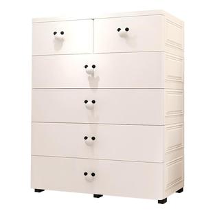 大容量抽屉式收纳柜子婴儿童零食五斗柜橱宝宝衣柜家用储物整理箱