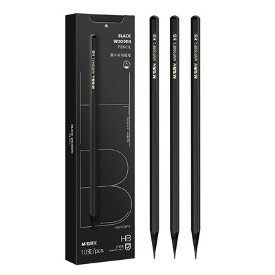 晨光黑木铅笔安全无毒