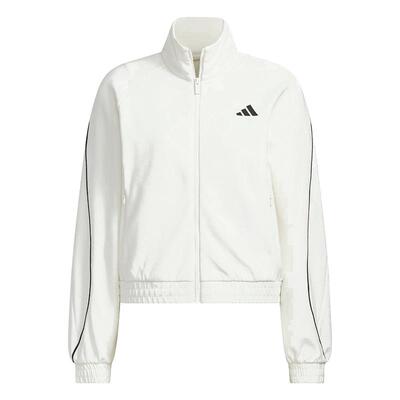 阿迪达斯女款针织夹克外套