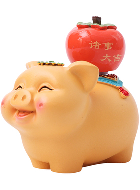 创意吉祥物大象心象事成诸事大吉办公室卧室客厅祝福摆件伴手礼