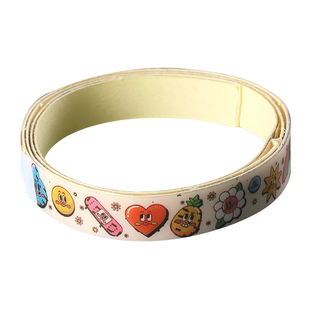 TUTTLE塔特尔乒乓球拍护边 硬质防撞耐用PVC卡通球拍保护贴防磕碰