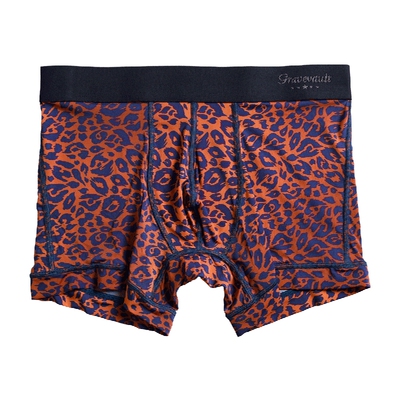 Gravevault日本制男士豹纹内裤