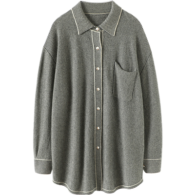 启超高端100%纯山羊绒衫