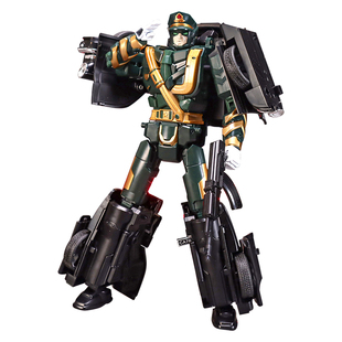 正版力将机器人变形玩具变型金刚红旗汽车解放机甲儿童男孩3一6岁