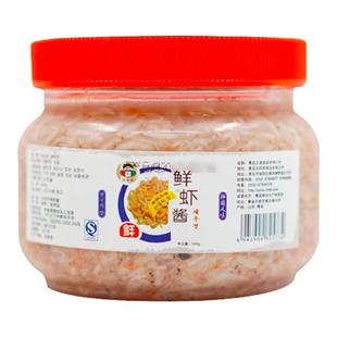 小伙子鲜虾酱500g韩式虾酱咸水虾腌制辣白菜泡菜材料盐渍虾酱