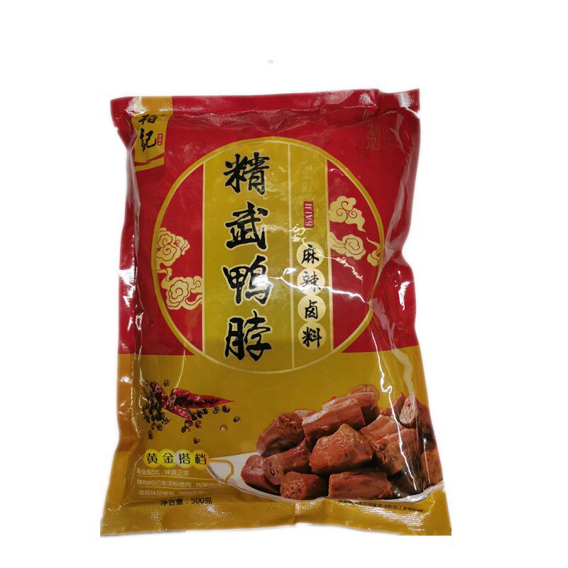 柏记武汉精武鸭脖大料包麻辣鲜香