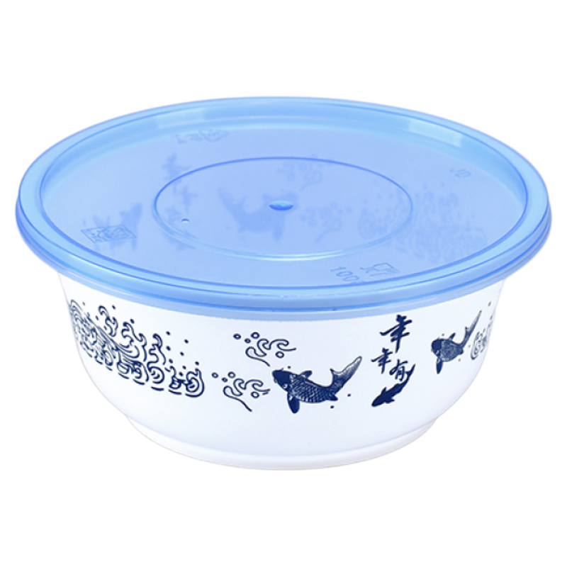 粥粉面圆形食品级材质一次性餐盒
