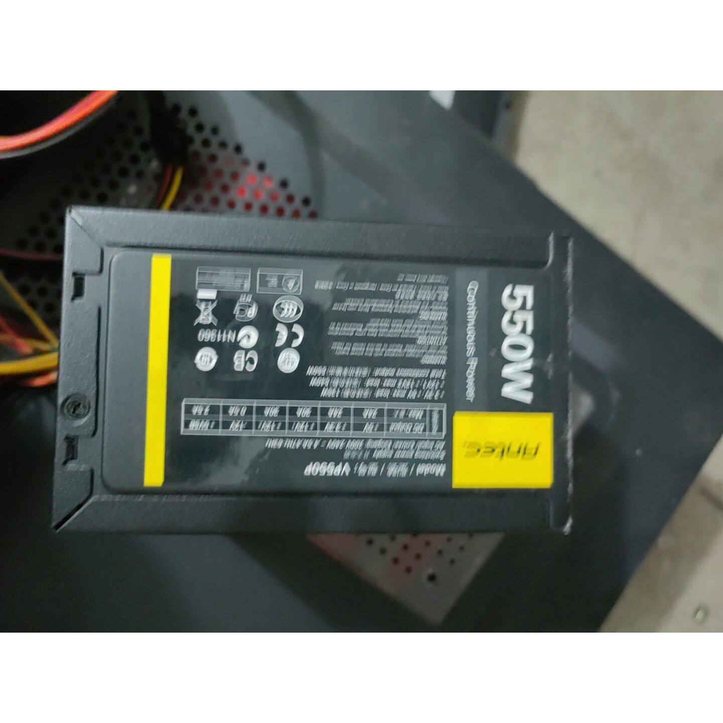 议价-安钛克VP550P V2,550W台式机电源,CPU供电4