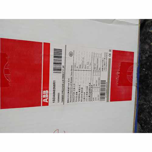 议价ABB塑壳断路器T6N800  PR221DS-LSI R 800 FF 3P  ISDA060268
