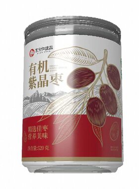有机零食农家紫晶枣佳县开罐即食