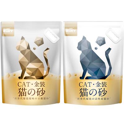 滋奇24l双子星猫砂豆腐原味
