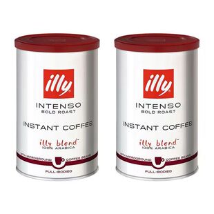 illy意利原装进口咖啡粉香醇浓醇风味95克美式冻干速溶黑咖啡粉