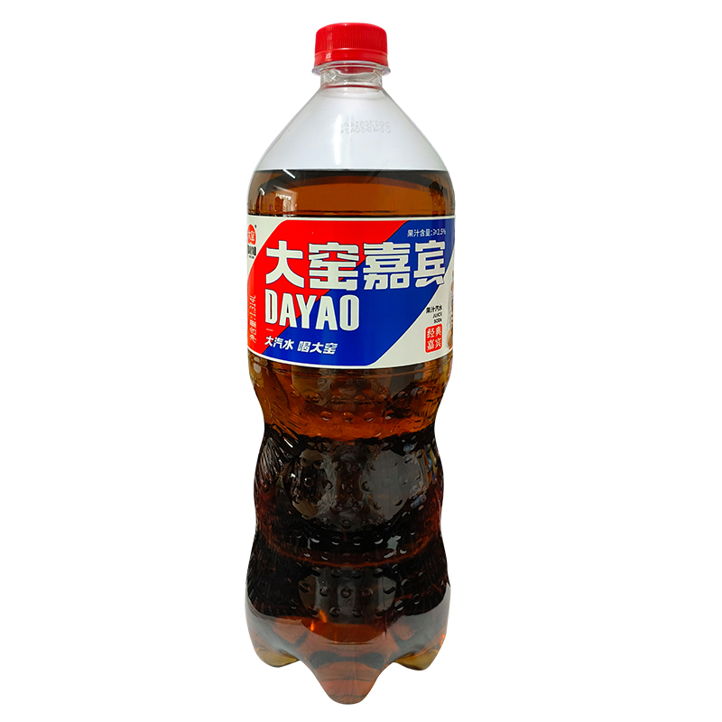 吳京代言大窯嘉賓汽水橙諾荔枝味橙味飲料1300ml*2瓶裝 全國包郵