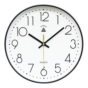 精梭钟表挂钟客厅家用静音简约  教室专用班级考试时钟学校石英钟